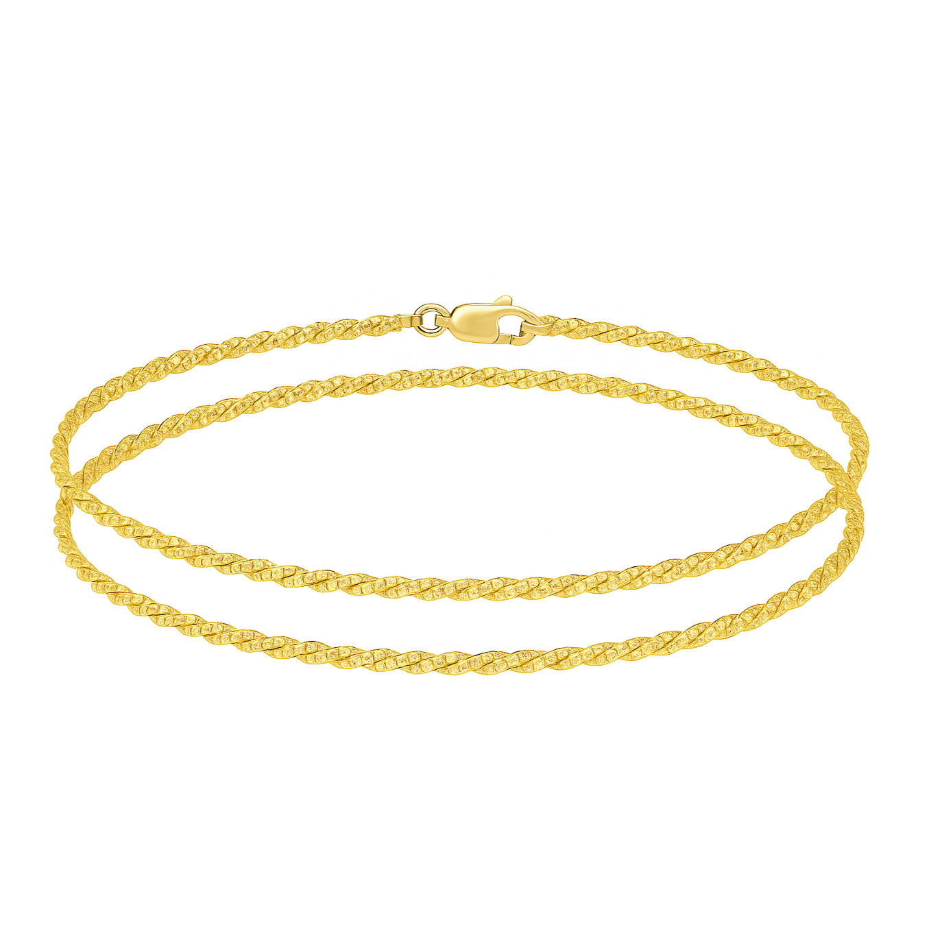 Vintage Diamond Rope Anklet