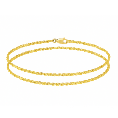 Vintage Diamond Rope Anklet